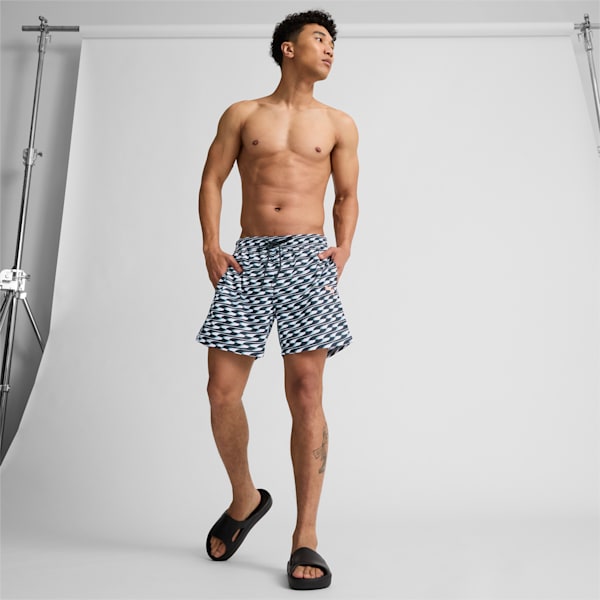 Wave 5.5" Men's Swim Trunks, BLACK, extralarge